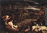 Jacopo Bassano Famous Paintings - Garden of Eden